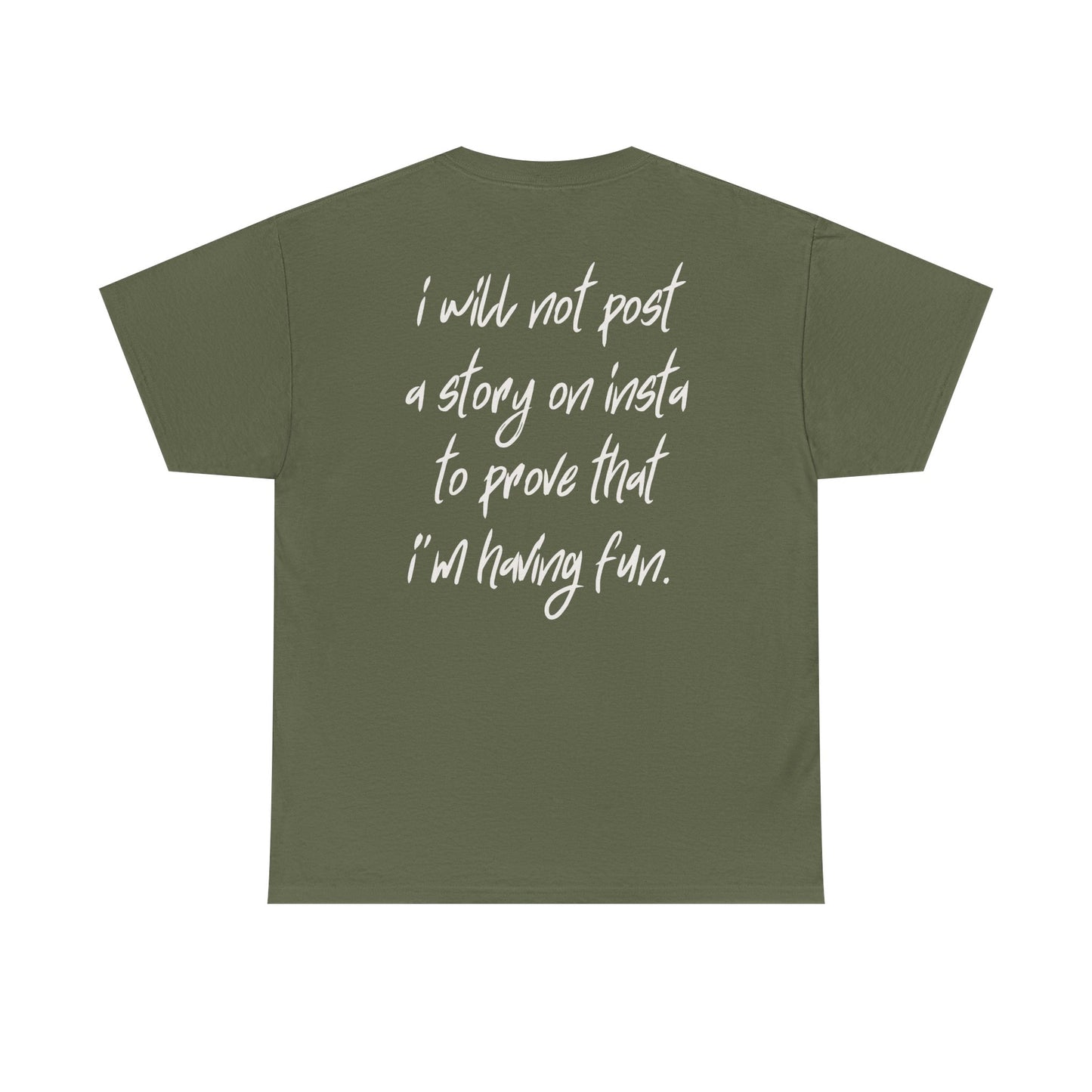 T-shirt Insta Story